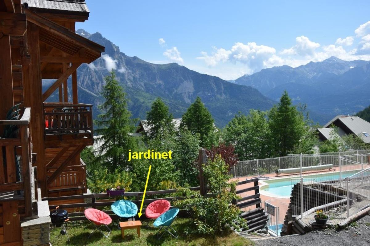 Les Petits Eterlous Appartement T3 36M2 A Puy St Vincent 1800 Alpes Du Sud 6 Personnes Parking Prive Couvert Пюи-Сен-Венсан Екстериор снимка