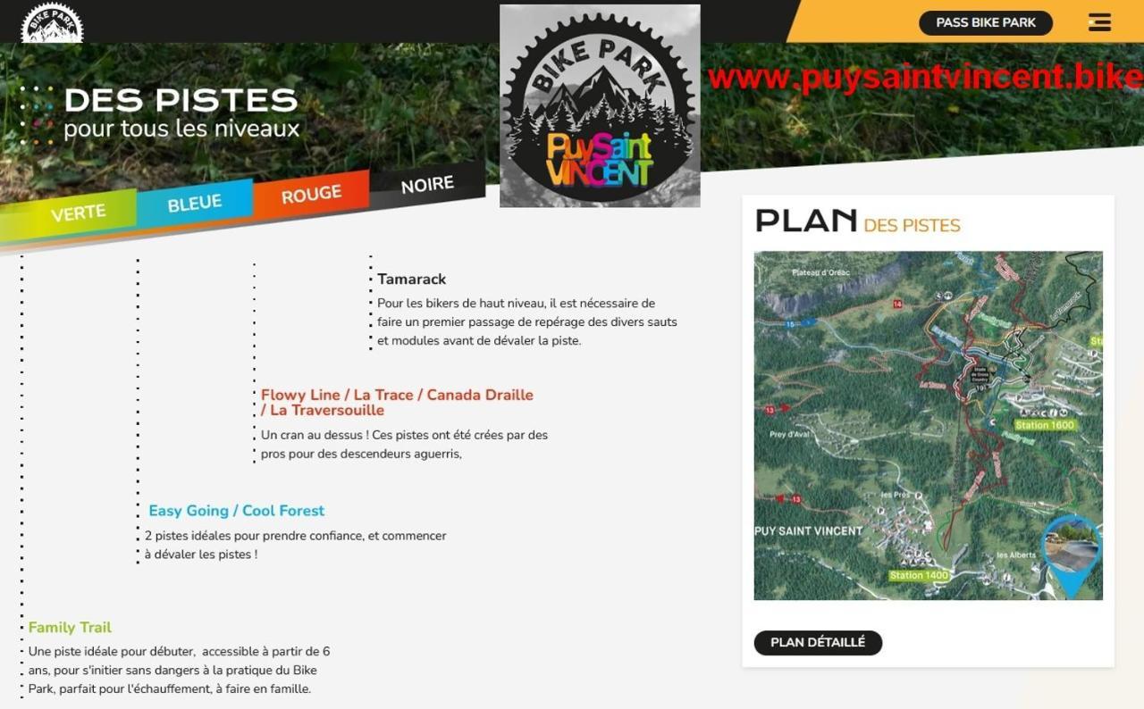 Les Petits Eterlous Appartement T3 36M2 A Puy St Vincent 1800 Alpes Du Sud 6 Personnes Parking Prive Couvert Пюи-Сен-Венсан Екстериор снимка