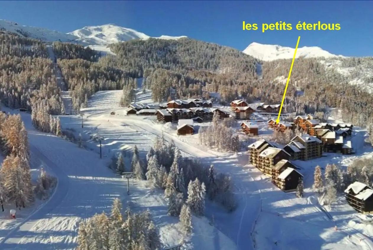 Les Petits Eterlous Appartement T3 36M2 A Puy St Vincent 1800 Alpes Du Sud 6 Personnes Parking Prive Couvert Пюи-Сен-Венсан Екстериор снимка